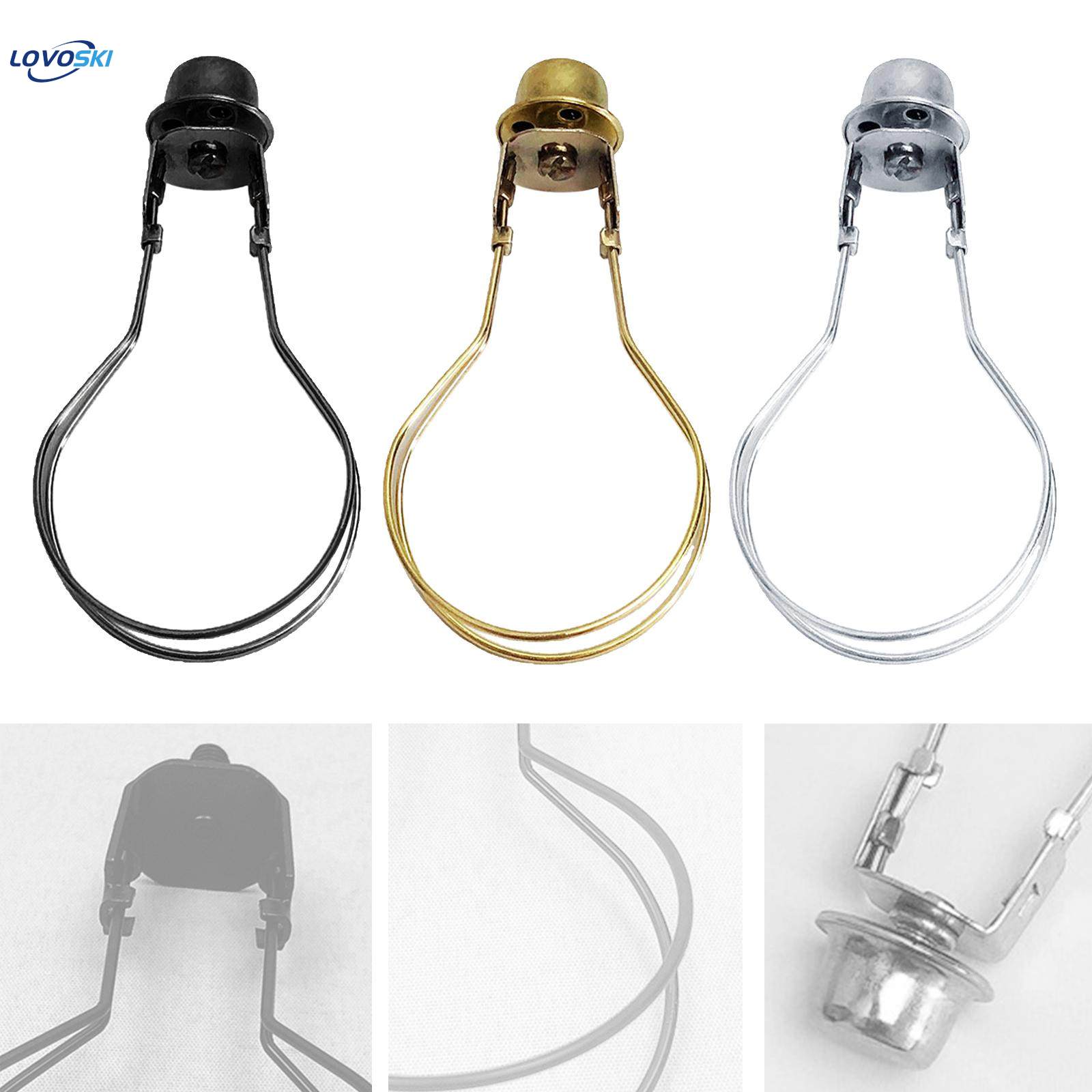 Lamp Shade Holder Lampshade Adapter Light Fitting Ceiling Light Fitter Parts Lighting Standard Size Bulbs Lamp Shade Light Bulb Clip Adapter. 