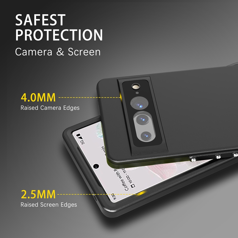 （COD Available)For Google Pixel 7 RedPepper PC + TPU Waterproof Phone Case. 