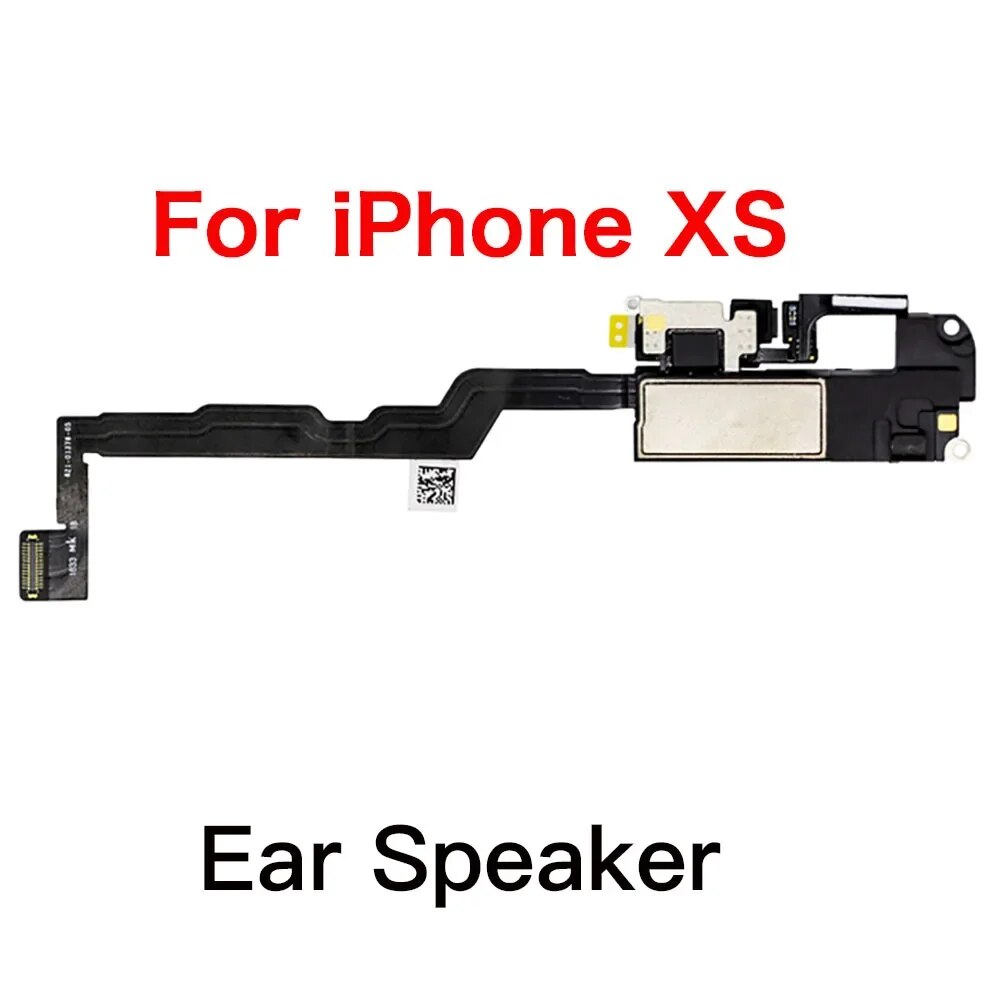 Front Ear Speaker with Flex Cable for IPhone X XR XS 11 Pro Max Top with Bottom Loud Speaker Replacement. 