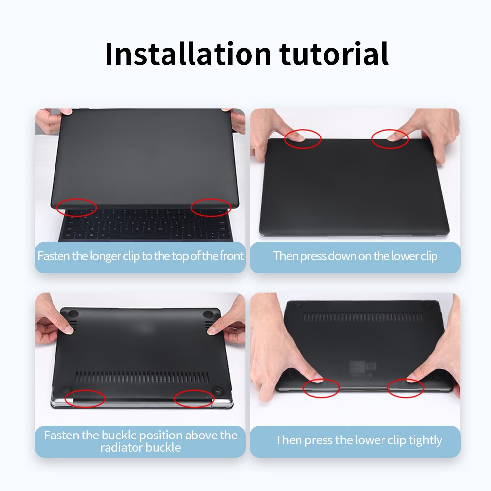 【VisioN Shop】Laptop Case For Macbook Air 13 A2337 A2179 2021 A2338 M1 Chip 13 11 15 A2289  Bar for Mac book Pro 16 A2141 Case. 