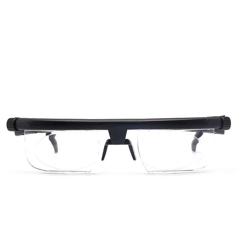 Adlens Focus Adjustable Men Women Reading Glasses Myopia Eyeglasses -6D to +3D Diopters Magnifying Variable Strength. 