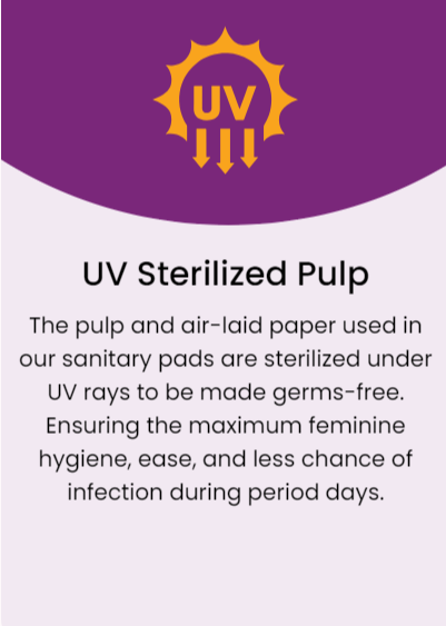 Sheuly Sanitary Napkin - Belt System (8 Pads) - pad. 