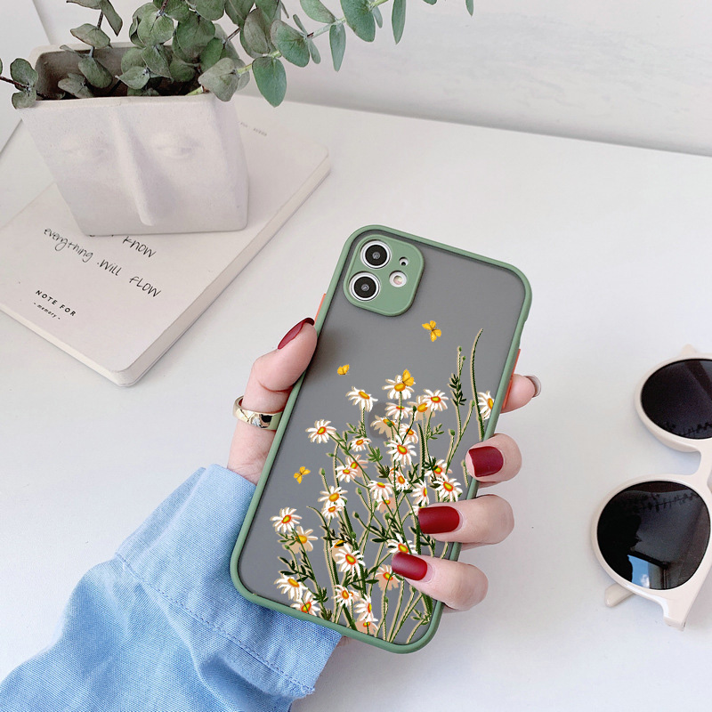 XS Maxro maxi 11 17 8 pl Butterfly Lavender Higan Flower Phone Case for iphone us 12 13 min5 14 p X XR Shockproof Case Cover. 