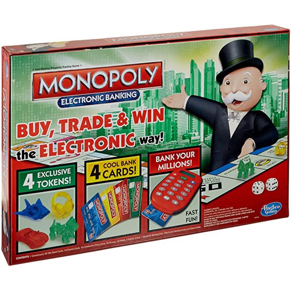 Monopoly Electronic Banking Game card-swipe banking Monopoly. 