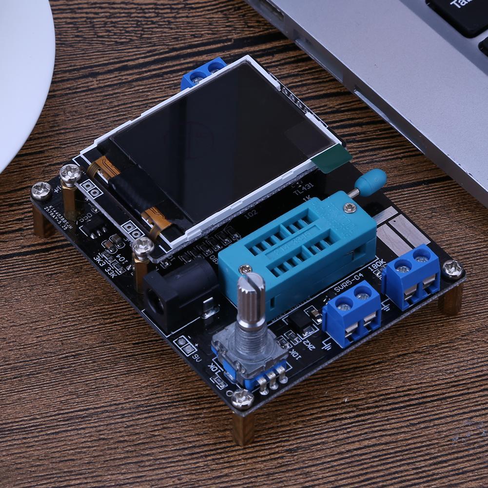 GM328A Transistor Tester Diode Capacitance ESR Voltage Frequency Meter Wave. 