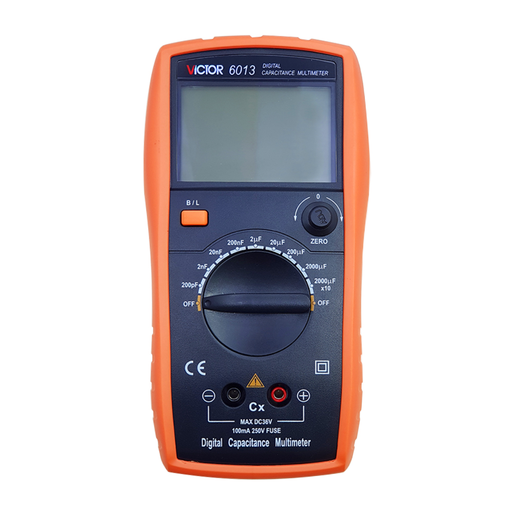 VICTOR 6013 Digital Capacitance Multimeter Capacitor meter - Kings Trading. 