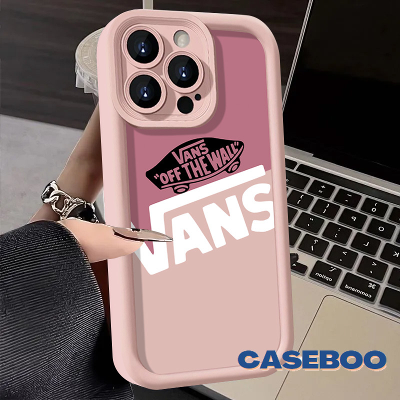 Fashion Brand Cool VANS Logo Case for Realme C53 C17 C51 C12 C55 C25 C67 C21 C15 5i C30 C11 C35 C65 9i 5s 11 8i 6i 7i C20 C20A C33 C31 C21Y C25Y Note 50 Narzo 50 Angel Eyes Cover. 