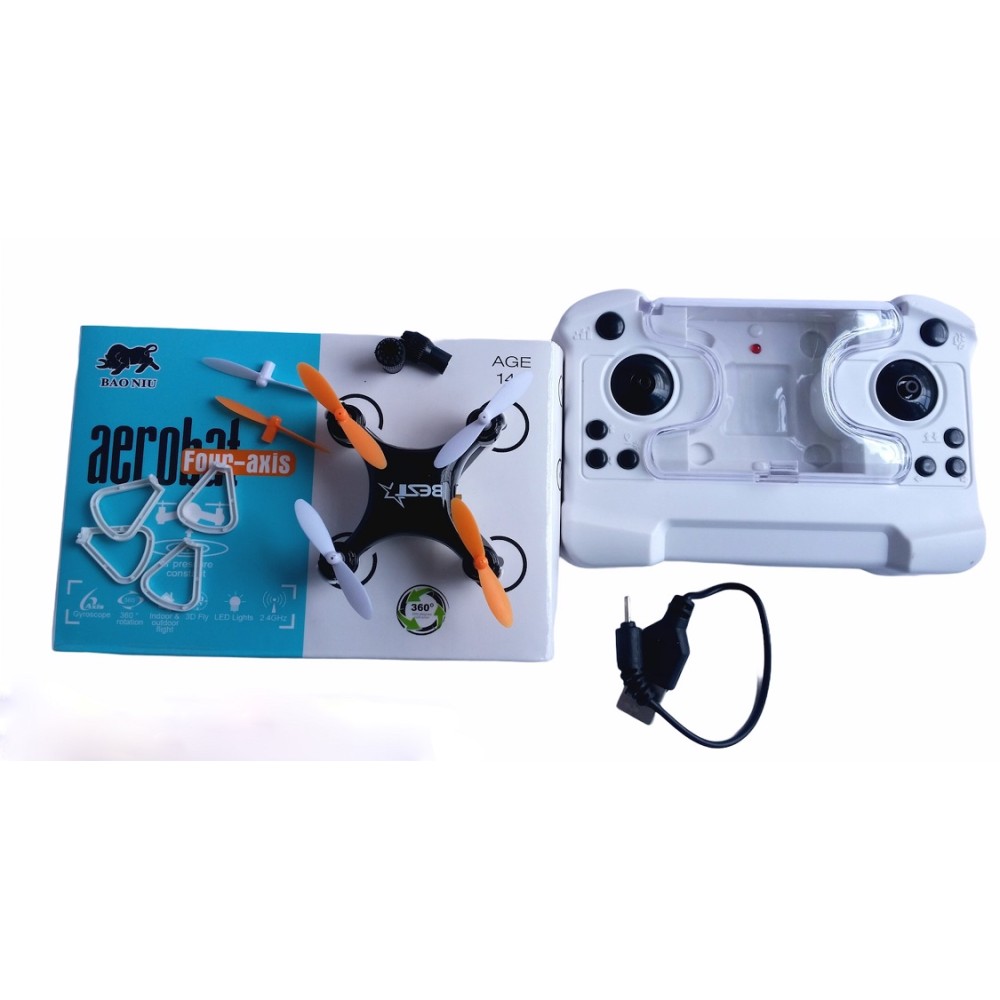 Aerobat 360 Degree Mini Drone With Remote Control. 