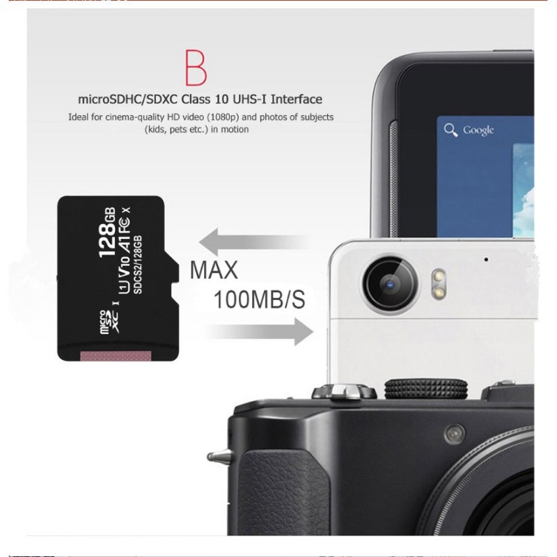 【Ready Stock+FREE Shipping+COD】Local spot High Speed TF Card Cell Phone flash Memory Card Micor SD Card HC /XC Card 8GB/16GB/32GB/64 GB/1. 