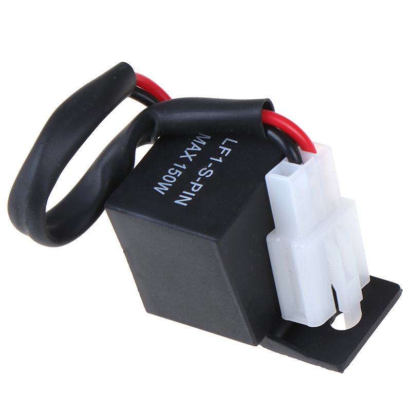 2 Pin 12V LED Turn Light Flasher Motorcycles Blinker Relay Signal Rate Control. 