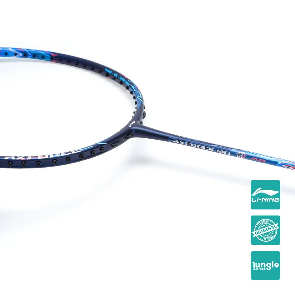Original Li-Ning Axforce 90 Dragon Max Badminton Racket – Li Ning Badminton Racket - Premium Power for Attacking Professionals. 