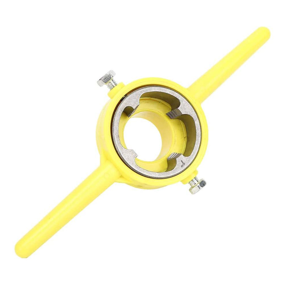 Pipe Thread Cutting Tool PVC Thread Maker NPT Round Tool Set. 
