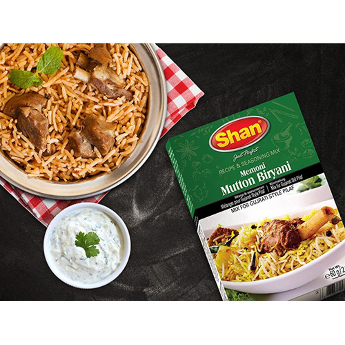 Shan Mutton Memoni Biryani