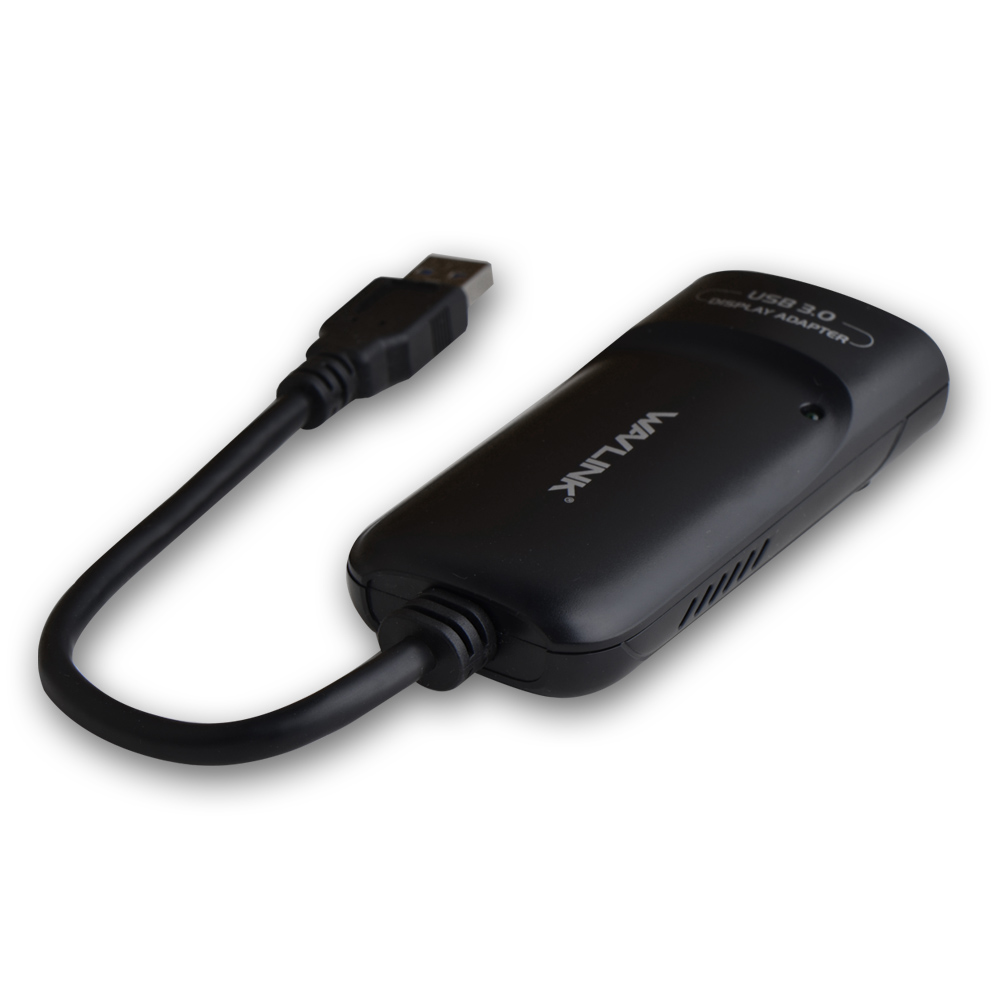 Wavlink Pendrive USB 3.0 DVI/HDMI/VGA Multi Monitor External Video Graphic Adapter HD 1080p Output Displaylink Widows and Mac. 