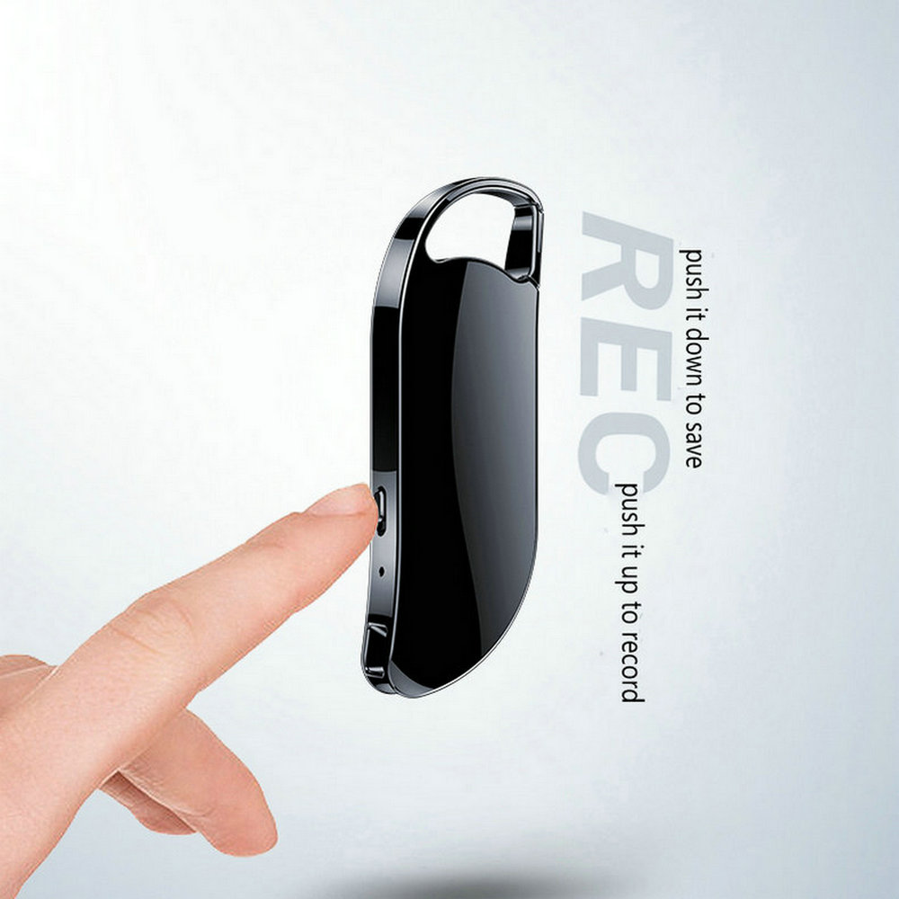 V11 KeyRing Digital Voice Recorder With MP3. 