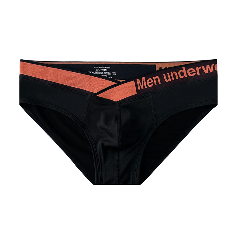 PUMP 1Pcs Hot Sale Cotton Panties Jockstrap Men's Briefs Low Waist Slip Man Underwear Brief Men Underpants MP270
