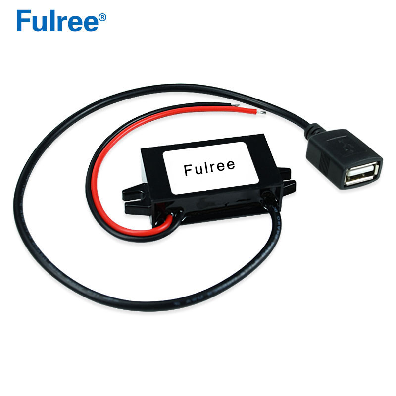Type C USBC Mini Micro USB 12V 24V 36V 48V Convert to 5V 3A Car Phone Charger DC DC Step Down Buck Converter 12 Volt to 5 Volt. 