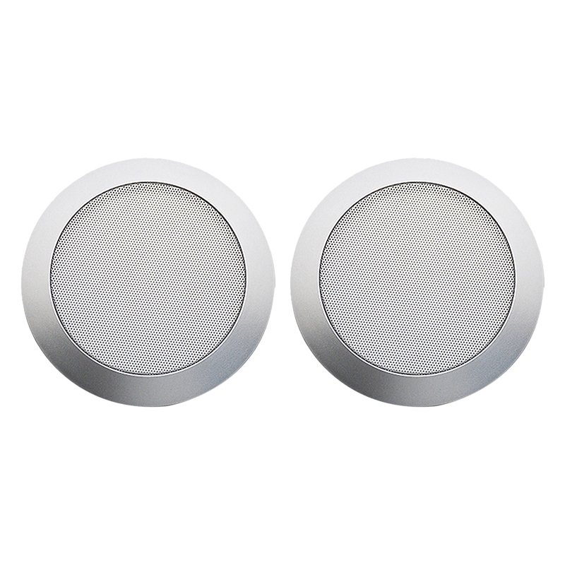 Ceiling Speaker Grille, 4-Inch Ceiling Embedded Audio Speaker Grille(Black). 