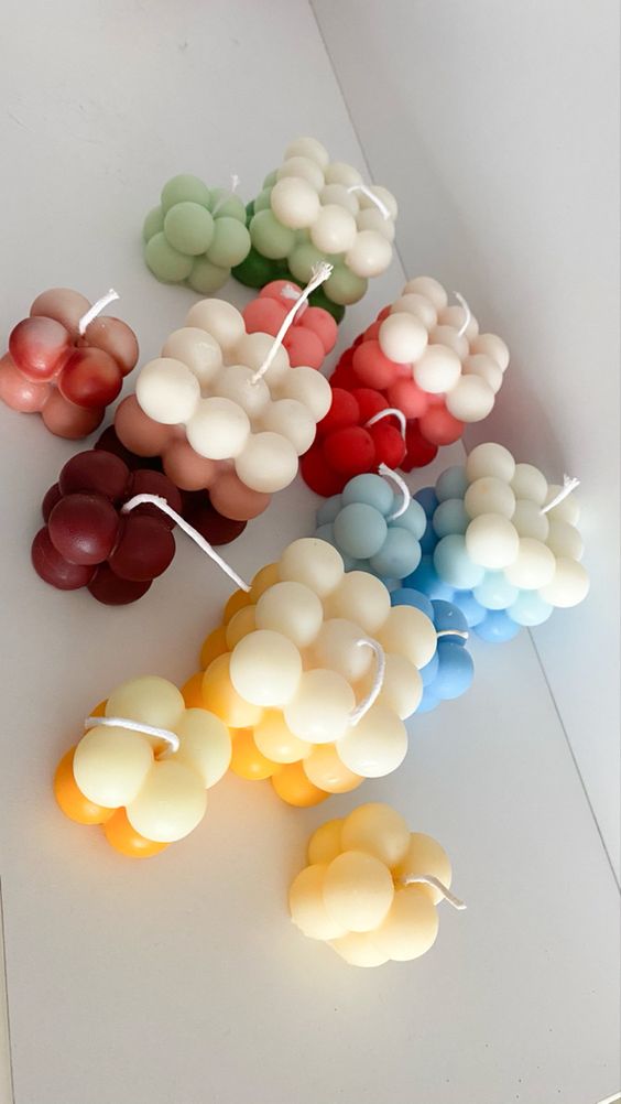 Fully refined high quality Stearic wax  palm wax for DIY candle making  soap making raw material and craft - 500g - BDYD. 