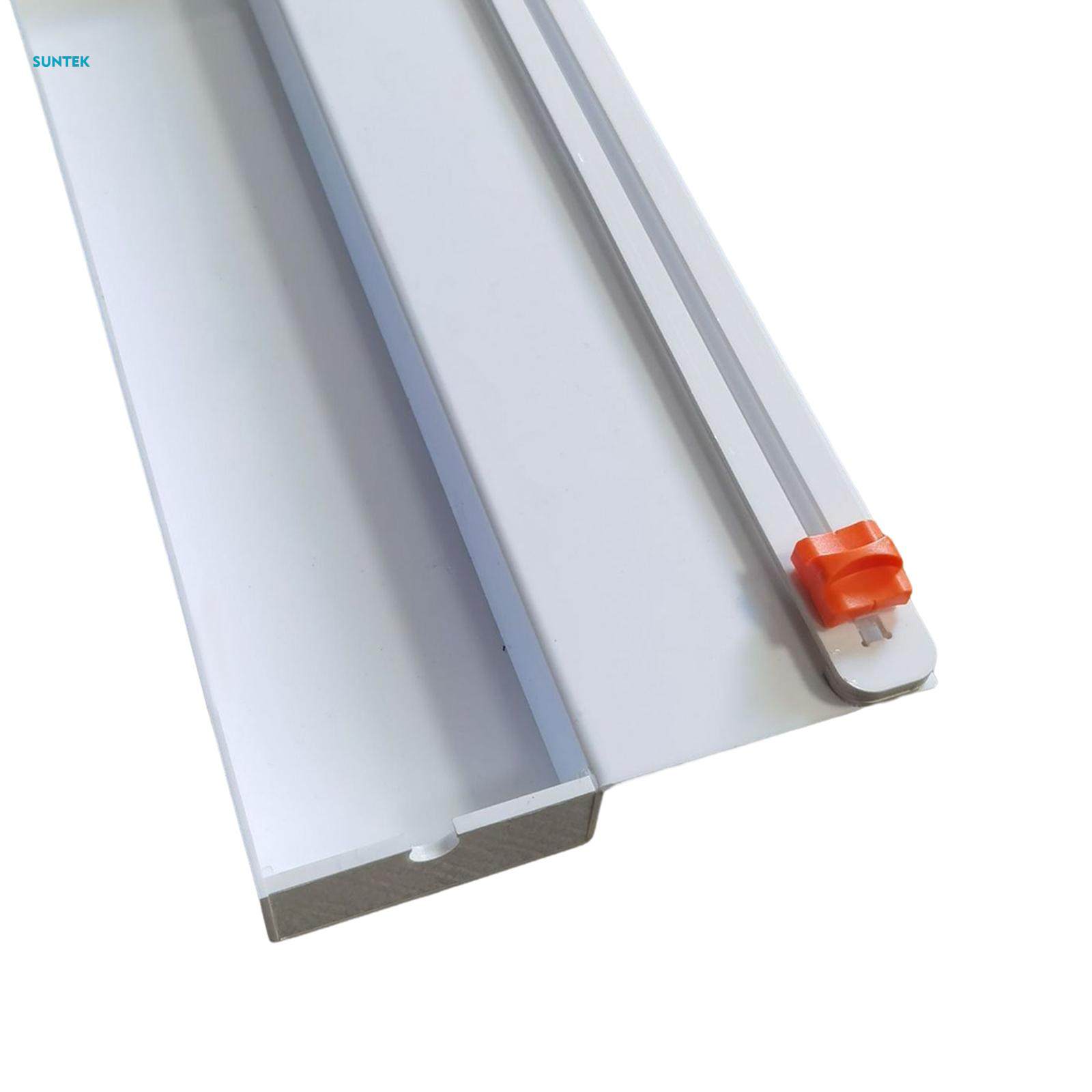 Vinyl Roll Holder with Built in Trimmer Durable Roll Holder with Cutter for Office. 