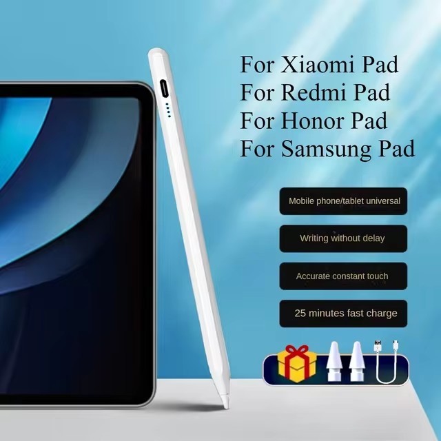 Stylus Pen For Honor Pad X8a 11 2024 GT Pro12.3 MagicPad 2 12.3 Pad 9 X8 Pro X9 X8 Lite MagicPad 13 Touch Smart Active Pencil. 