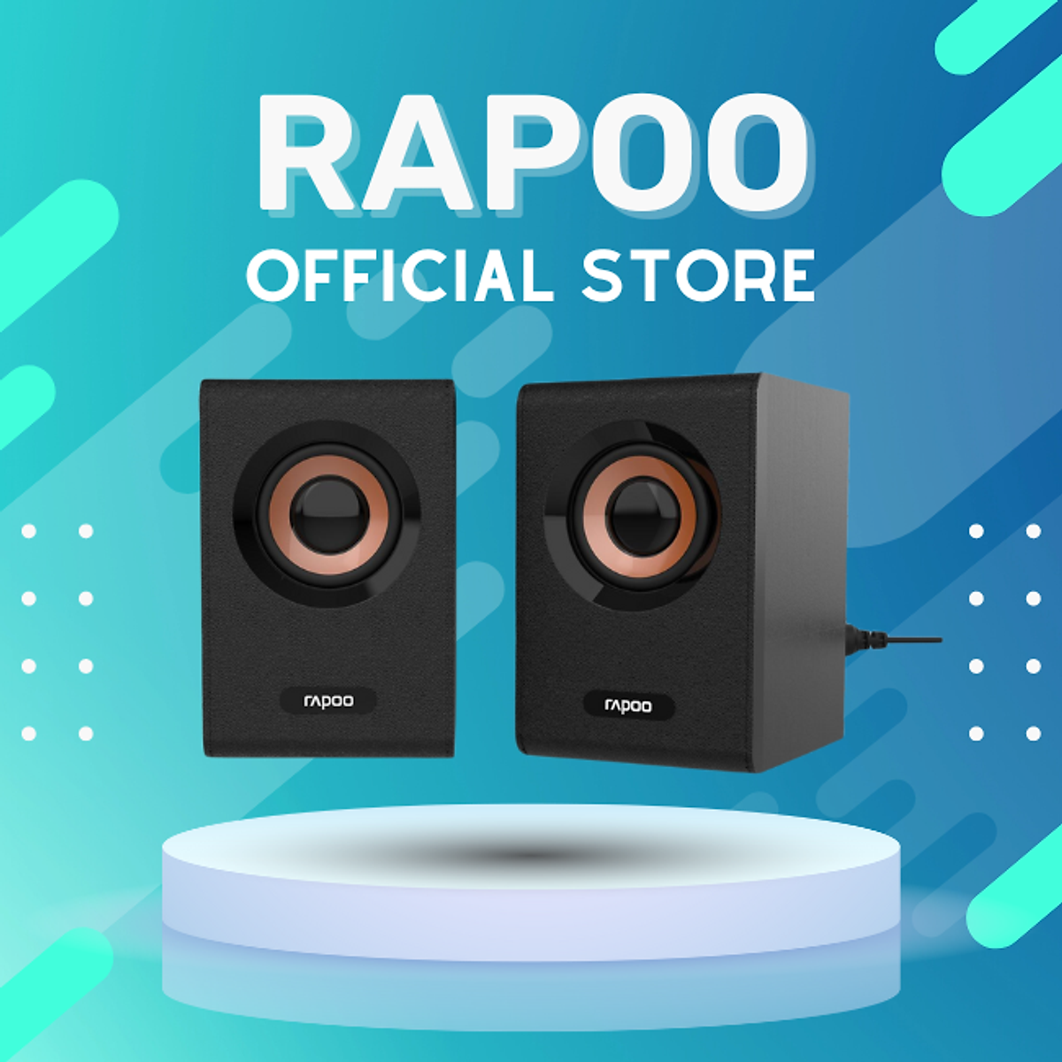 Rapoo A80 20 Multimedia Compact Stereo Speaker best price in BD