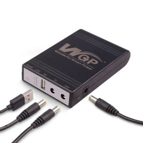 Mini UPS DC UPS for Router 10400mAh # 5/9/12V (Router, Onu, CC Camera, Etc) Update version. 