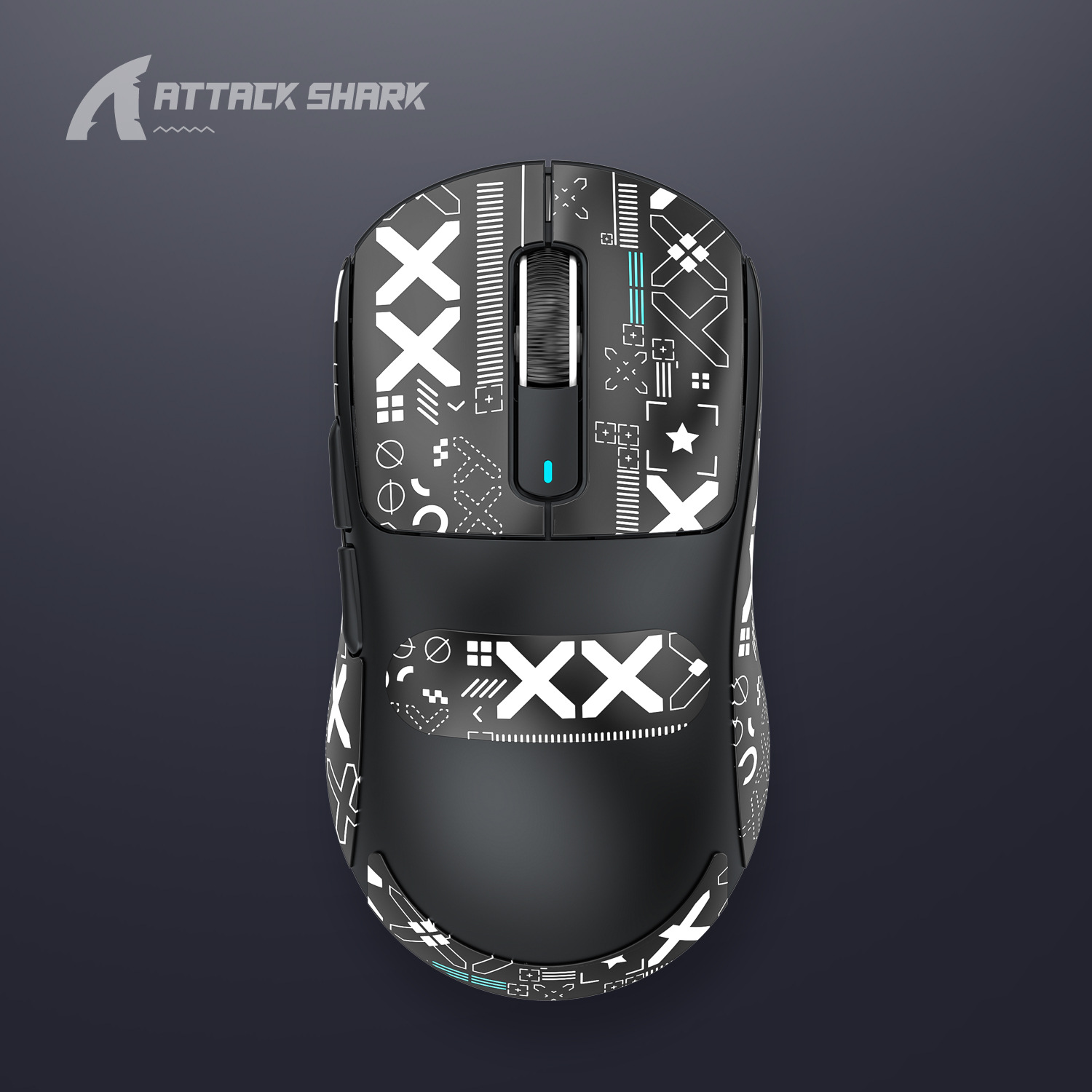 Attack Shark X3 Wired Tri-Mode Bluetooth 2.4G Wireless Mouse Lightweight Macro 26000DPI 650IPS TTC Encoder Gaming Mice. 