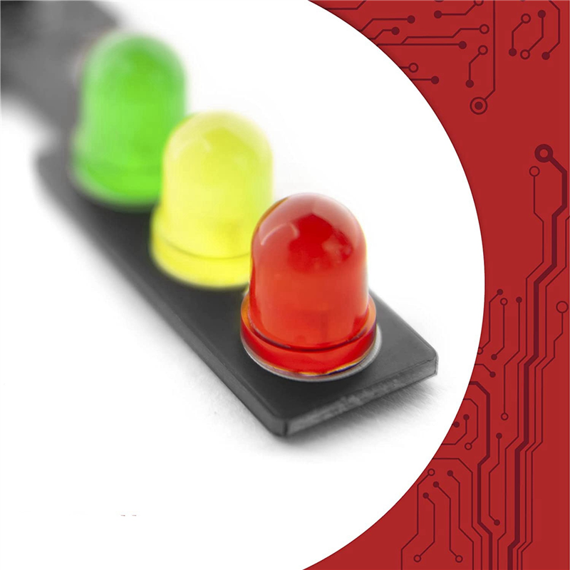 10x LED Traffic Light Module Creative DIY Mini Traffic Light 3.3-5V Compatible with for Arduino. 