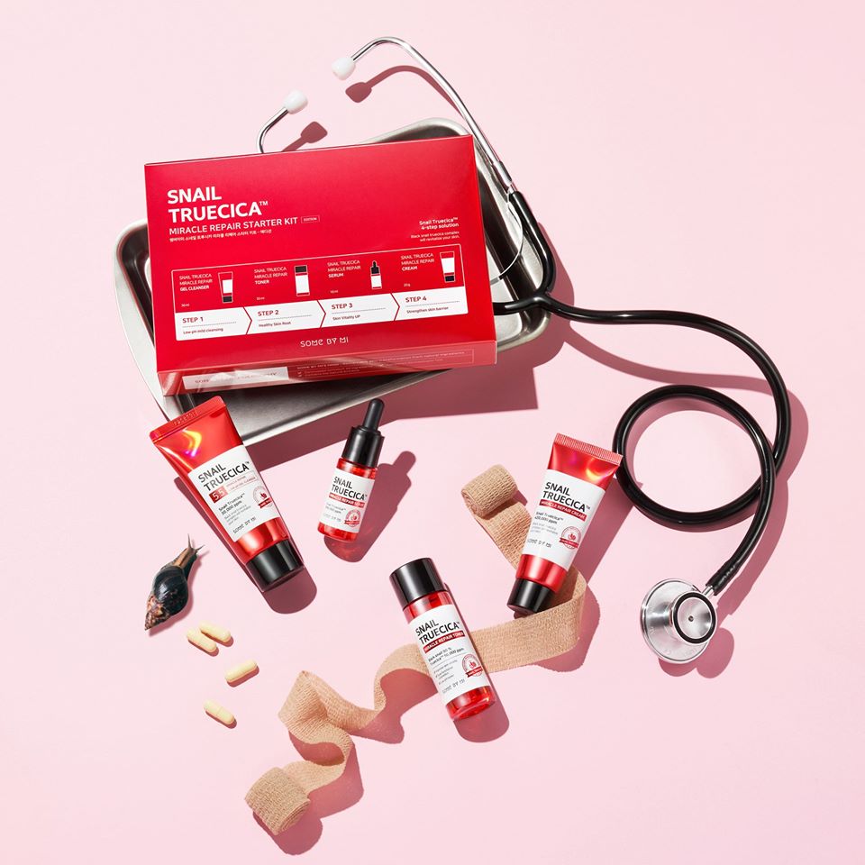 Some By Mi Snail Truecica Miracle Repair Starter Kit. 