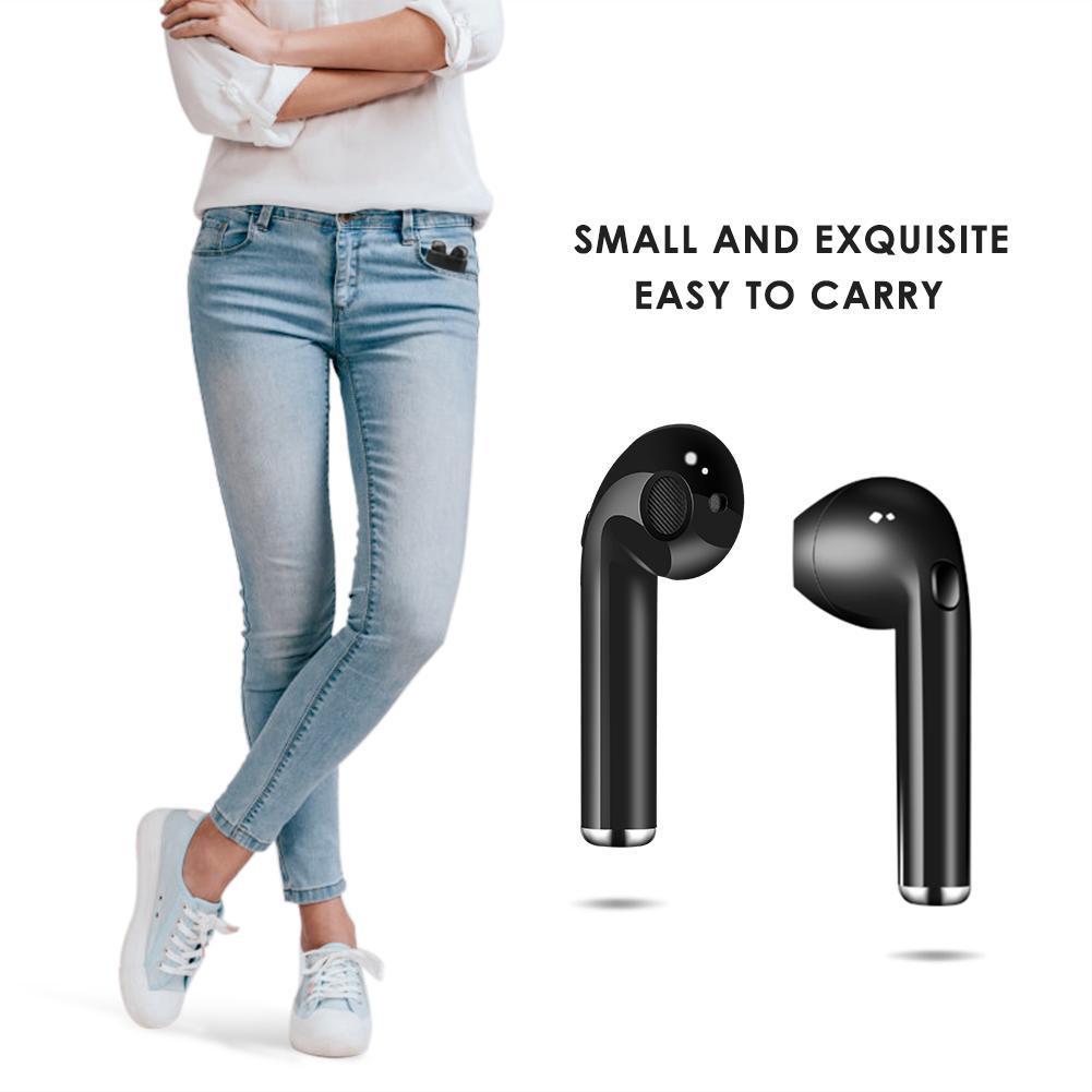 i7S TWireless Bluetooth Headset Headphones with Charging Box. 