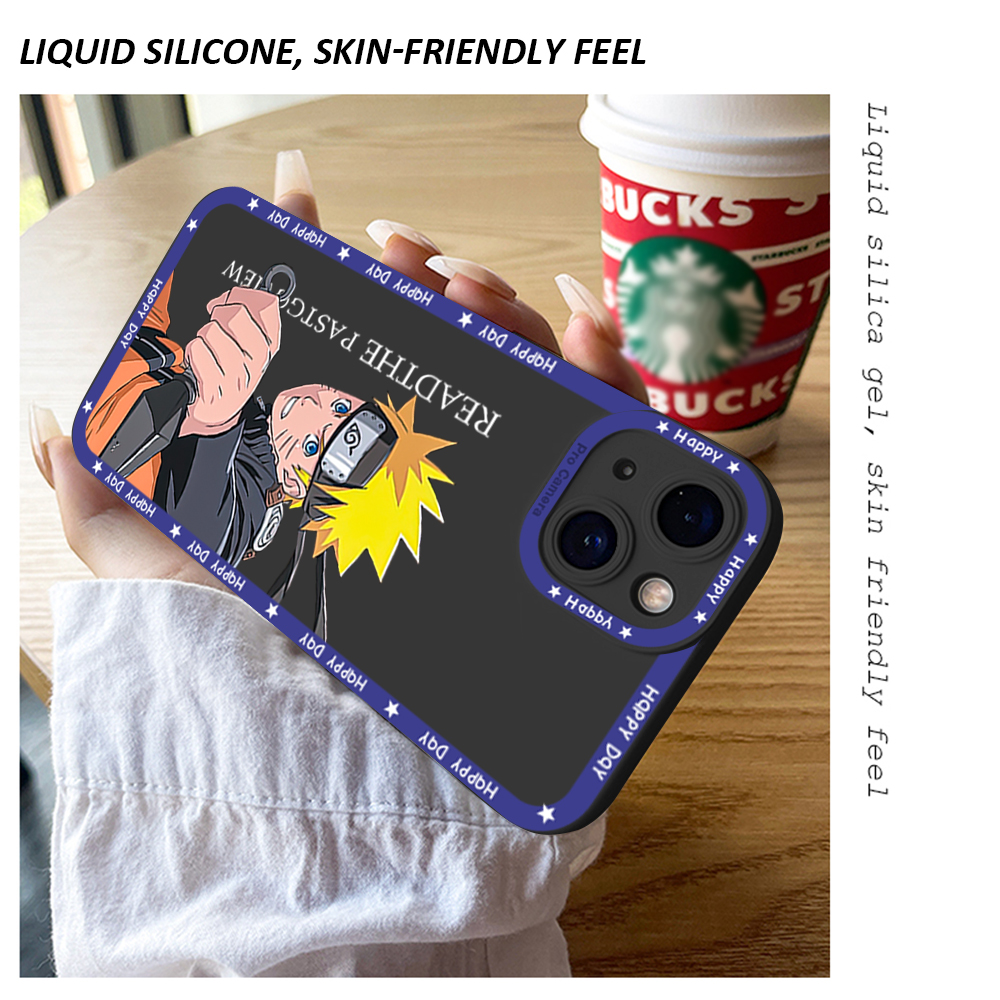 DEL for Vivo S1 Pro Back CoverUzumaki Naruto Phone Case Soft Rubber Camera Protection Design Mobile Cover. 