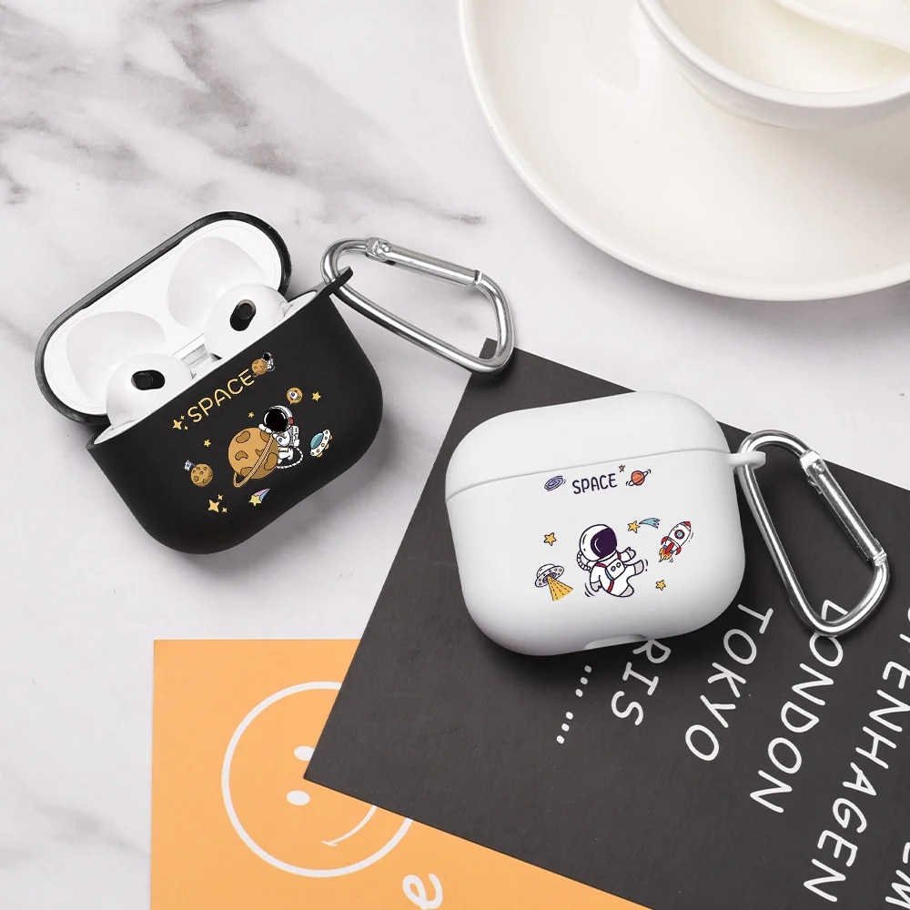 Space Astronaunt Case For Apple AirPods Pro 2 3 USB C Case Soft Silicone Case for airpods 3 airpods3 Cover For airpod Pro2 Funda Abandon Abandon. 