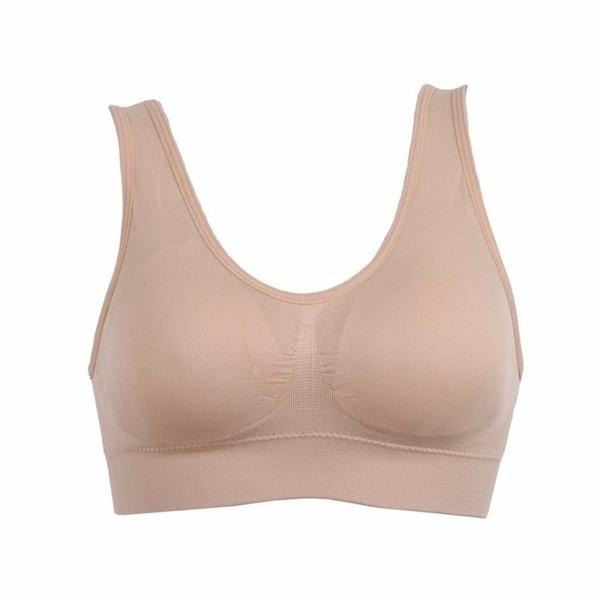 3 Pack Cotton Sports Bra for Women