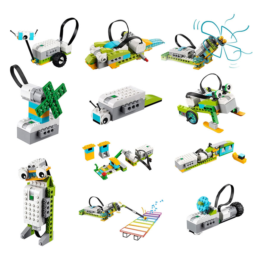 NEW Technical WeDo 2.0 Robotics Construction Set Building Blocks Bricks Compatible with 45300 We-Do 3.0 Educational DIY Toys KankongAgu. 
