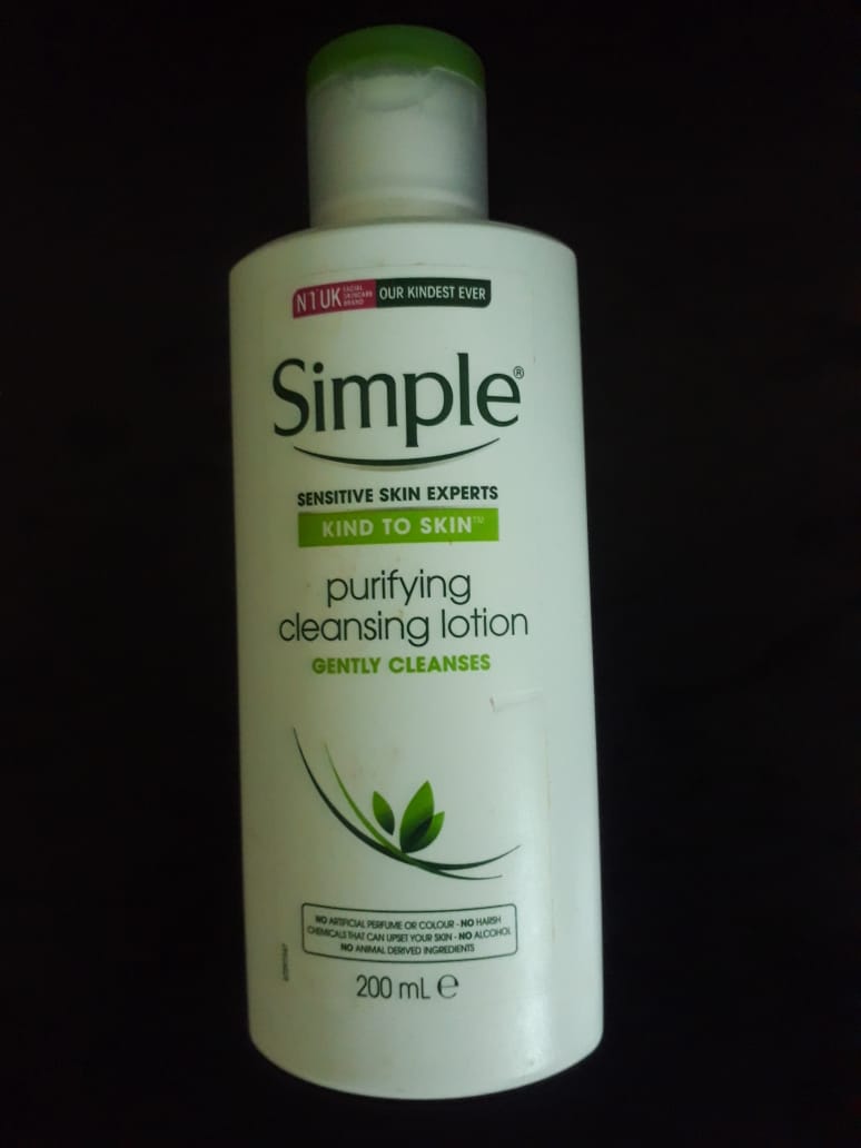 simple purifying cleanser