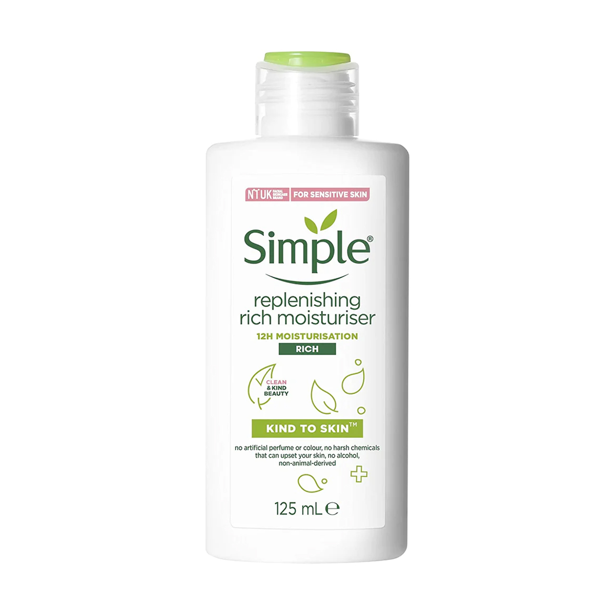 Simple Kind To Skin Hydrating Light Moisturiser 125ml. 