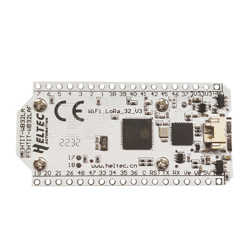 2Set 868-915MHz SX1262 ESP32 LoRa 0.96 Inch Blue OLED Display WIFI Lora 32 V3 Development Board for Easy to Use. 