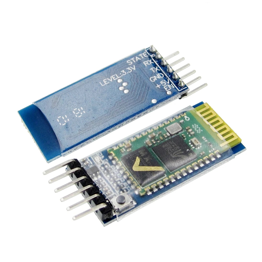 5pcs/LOT HC05 JY-MCU anti-reverse, integrated Bluetooth serial pass-through module, HC-05 master-slave 6pin