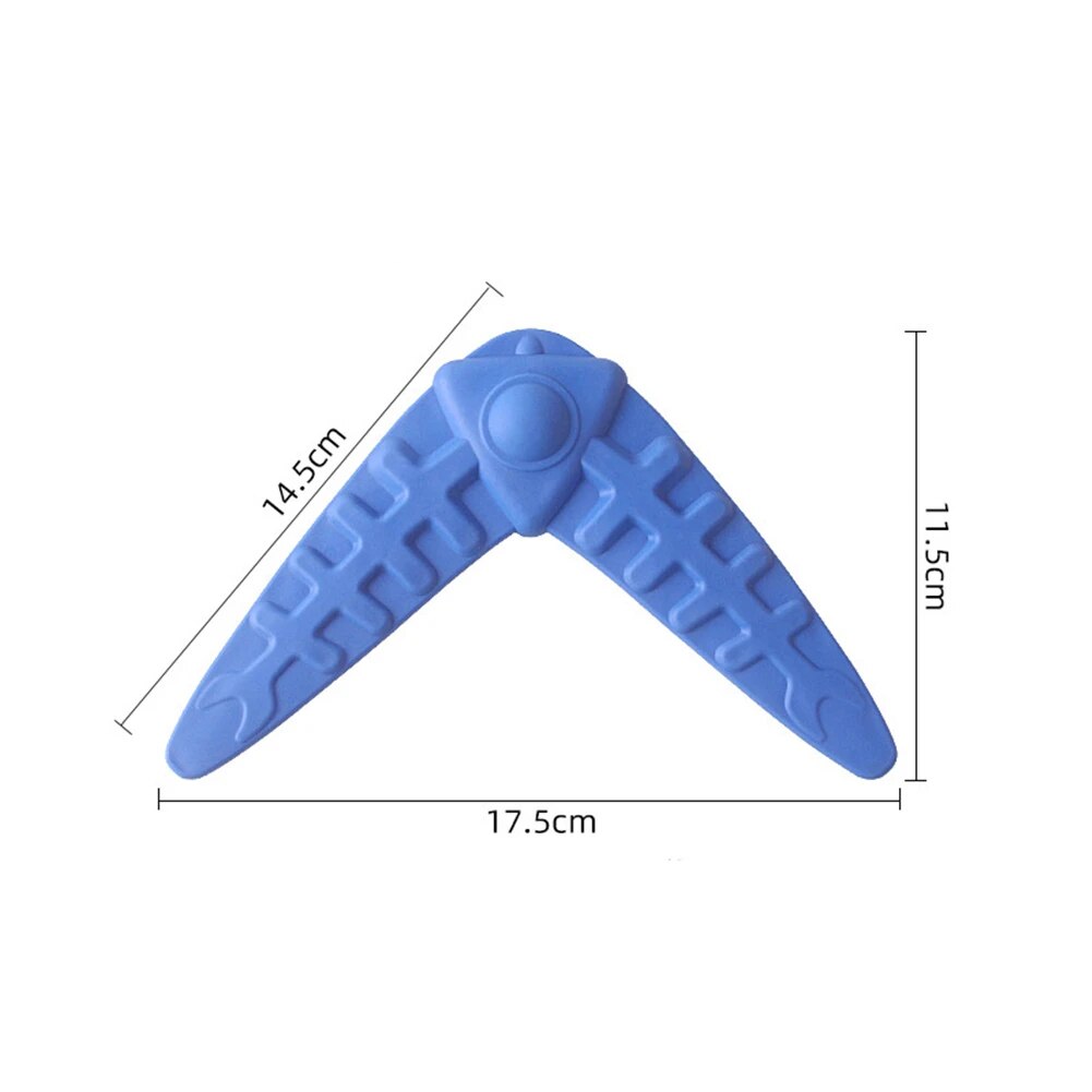 Curved Pet Flying Disc Toy TPR Flying Discs Bite Pet Training Dog Toys Competition Boomerang Child Toys Outdoors Sports Dog Toys. 