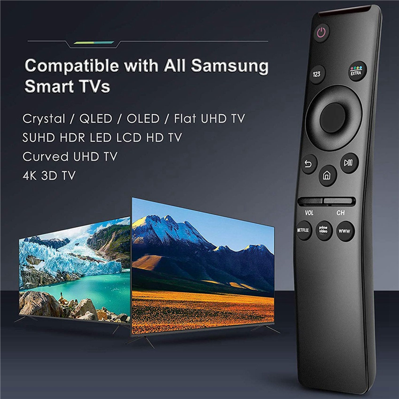 4X Universal Remote Control TV LED QLED UHD HDR LCD Frame HDTV 4K 8K 3D Smart TV, with Buttons for. 