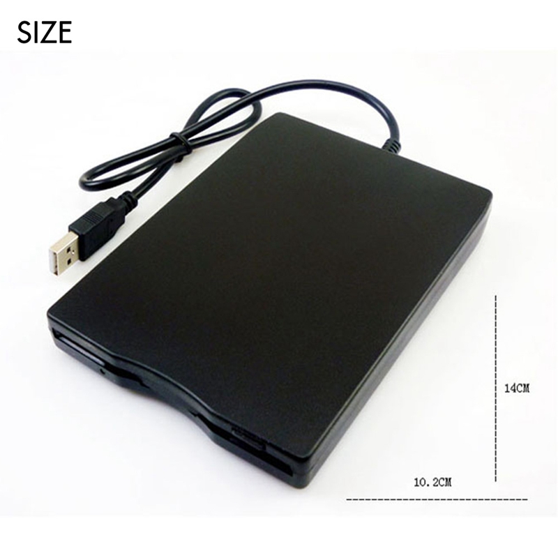 USB Portable Diskette Drive 1.44Mb 3.5 Inch 12 Mbps USB External Portable Floppy Disk Drive Diskette FDD for Laptop. 