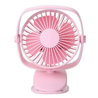 Mini Usb Rechargeable Air Cooling Fan Clip Desk Fan Dual Use Home