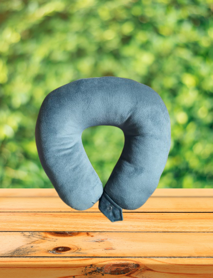 Premium Neck Pillow For Travel - 12 X14. 