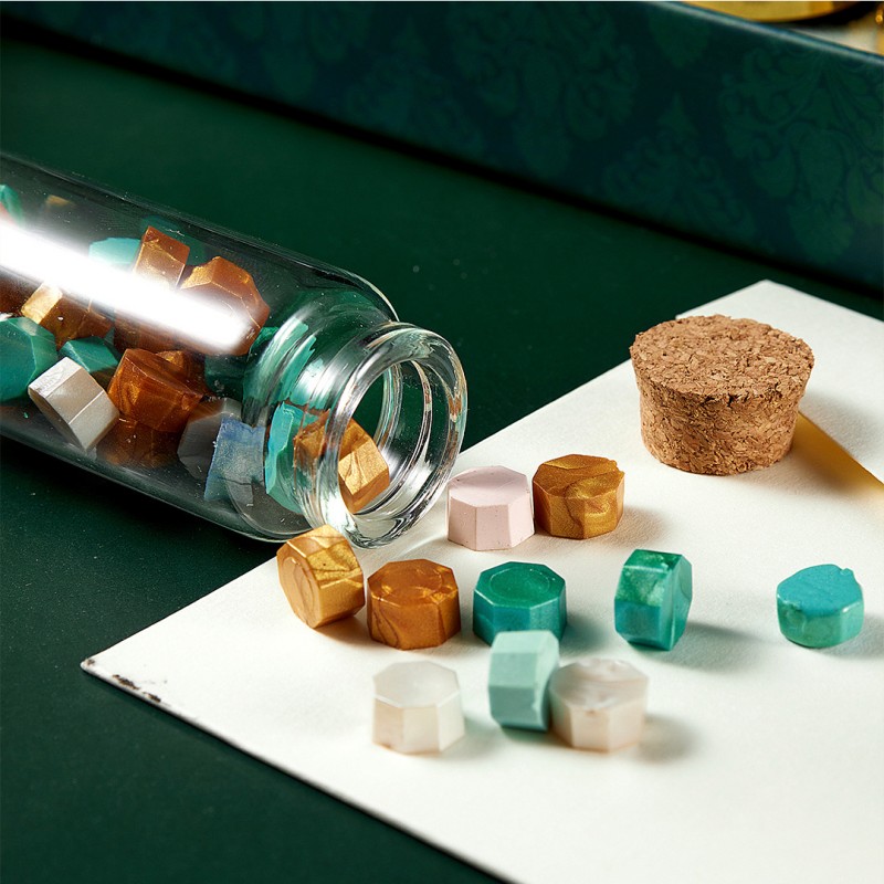 RHS Online Fire Paint Seal Wax Set DIY Handmade Seal Envelope Sealing Wax Stamp Ancient Seal Post Decorative. 