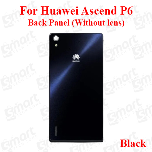 For Huawei P6 Back Panel/Backshell/ Casing + Camera lens With Logo-All Colors Available. 