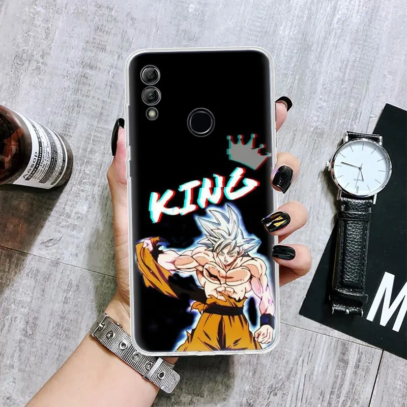 Anime Goku D-Dragon Ball Transparent Soft Phone Case for Huawei Honor 10 Lite 9 20i 8S 8A 8X 9X 50 Y5 Y6 Y7 Y9S P Smart 2019 Cov. 