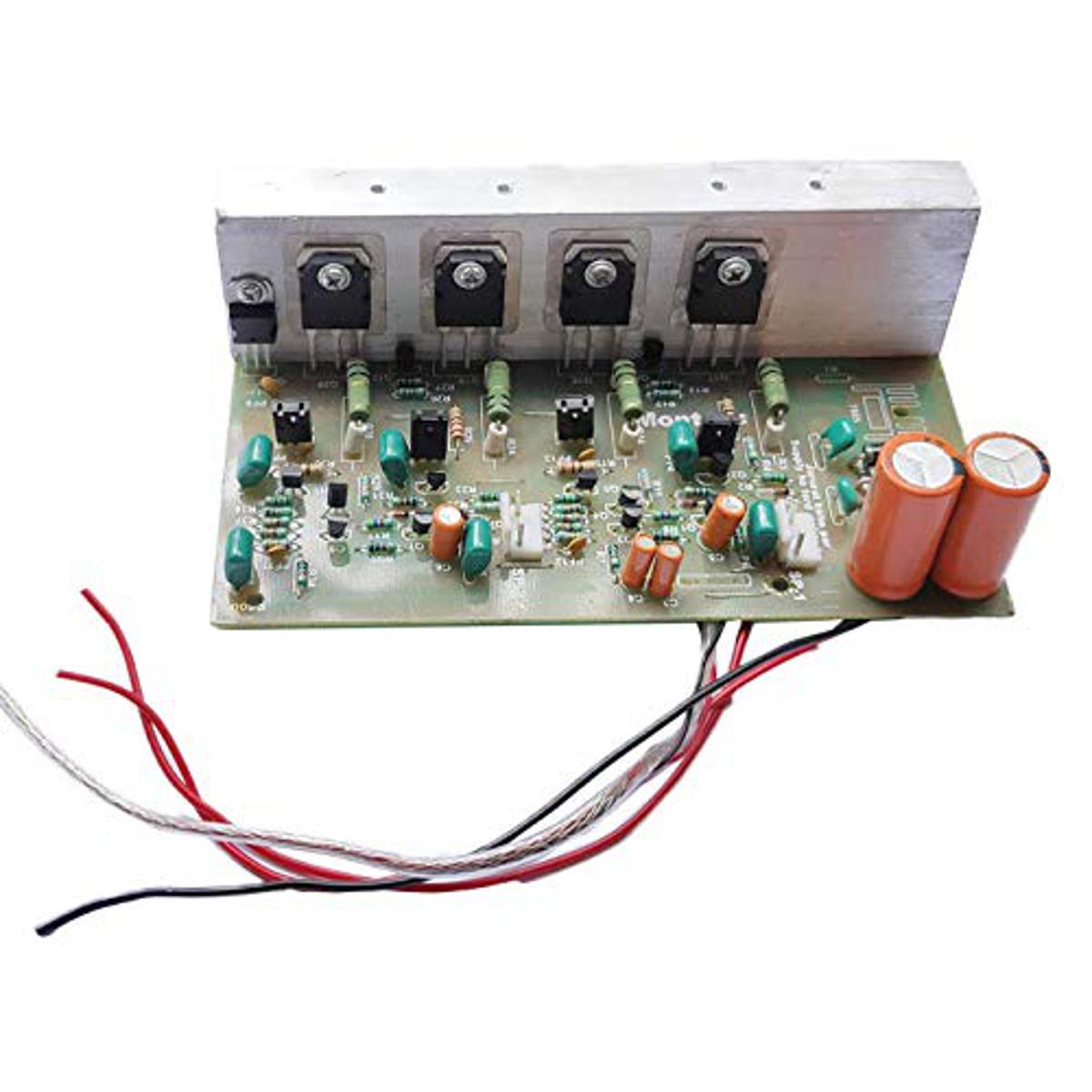 Transistor 1941 & 5198 Based 200 watts amplifier kit Micro Controller Board Electronic Hobby Kit