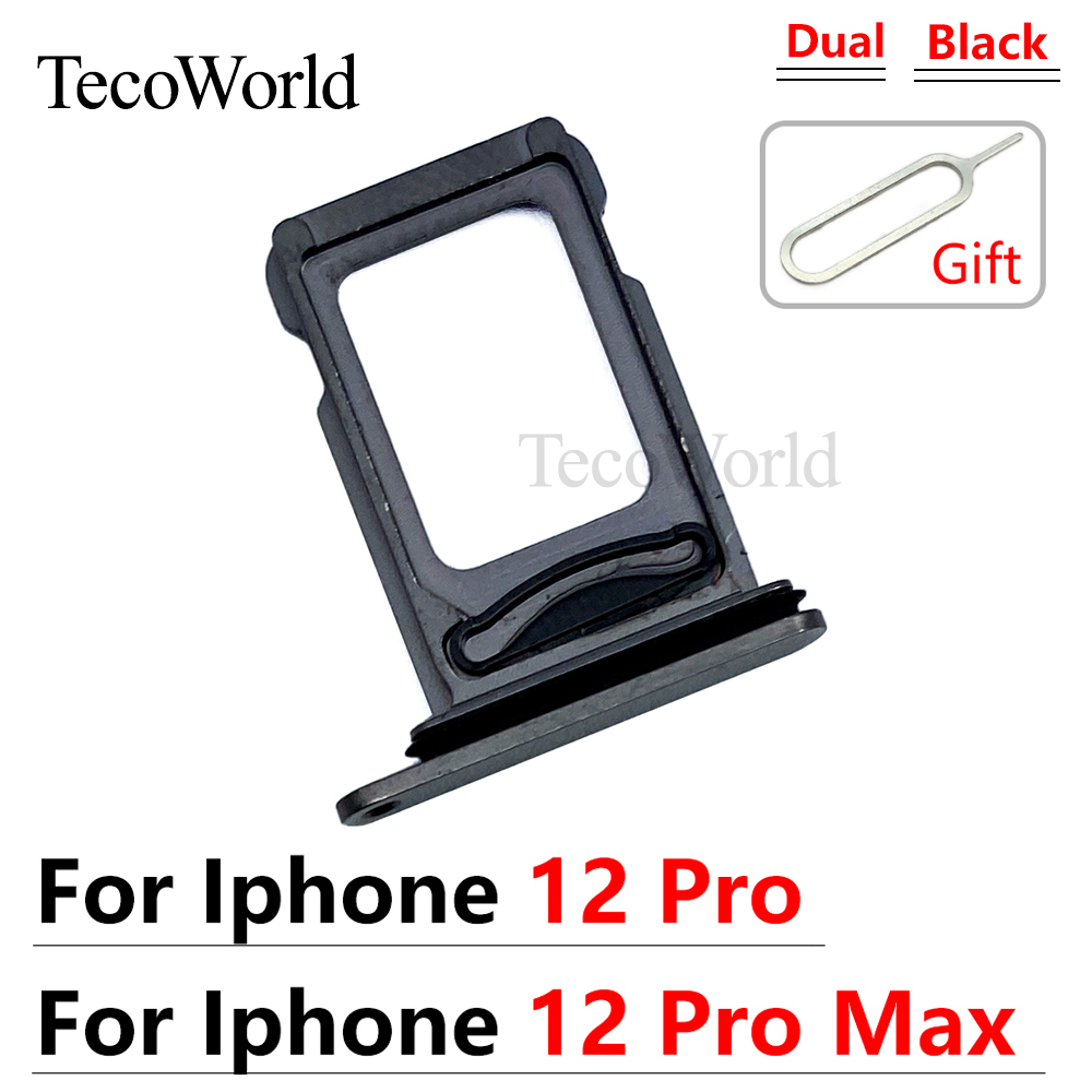 thumbnail image 2 of IPhone SIM Tray SIM Card Tray Holder Replacement For IPhone 13 6.1 Inch - Midnight Color With Rubber Gasket & SIM Pin IPhone 13 Repair Accessories 2 of 12
