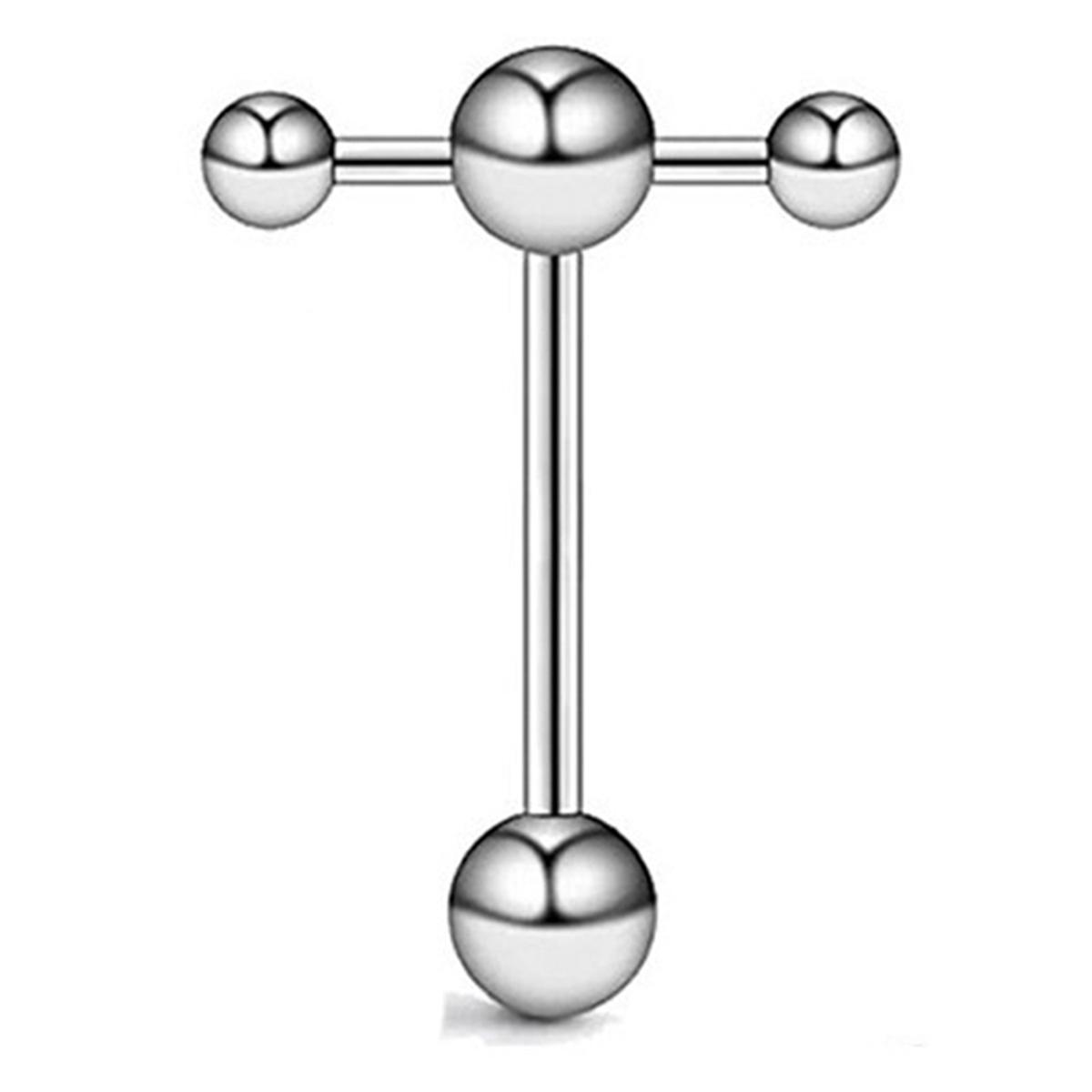 Tongue Rings Removable Ball Tongue Barbell Slave Ring Piercing Barbell Piercing SEVICH